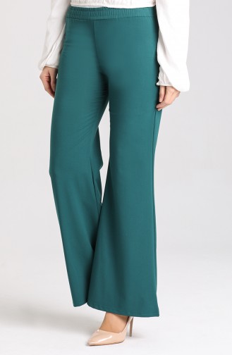 Flared Trousers 5111pnt-01 Green 5111PNT-01