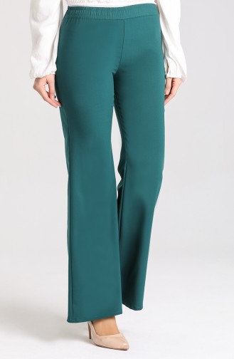 Flared Trousers 5111pnt-01 Green 5111PNT-01