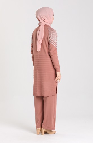طقم زهري باهت 12208-01