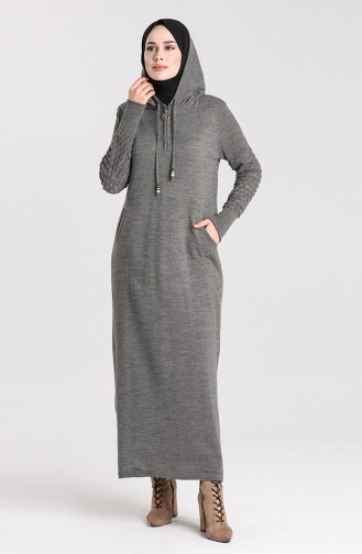 Hooded Sports Dress 2343-01 Anthracite 2343-01