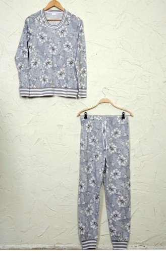 Grau Pyjama 50650164.