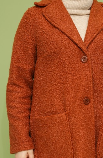 Veste Couleur brique 20577-04