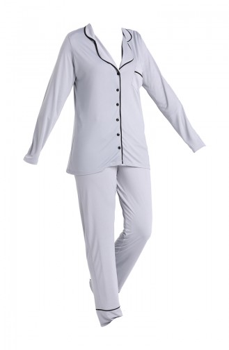Gray Pajamas 5417-01