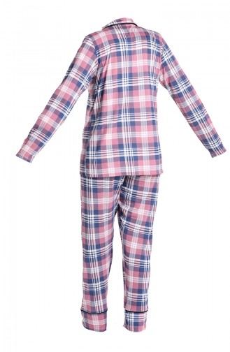 Dunkelblau Pyjama 5421-01