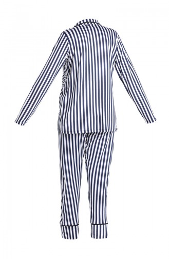 Pyjama Bleu Marine 5625-01