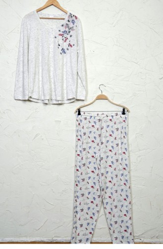 White Pyjama 40410267.BEYAZ