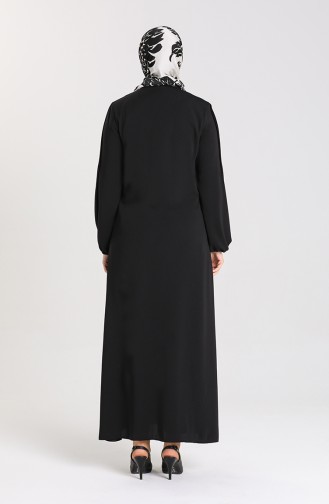 Black Abaya 15002-01