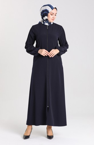 Navy Blue Abaya 15002-03