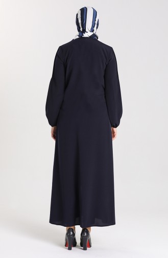 Abayas Bleu Marine 15002-03