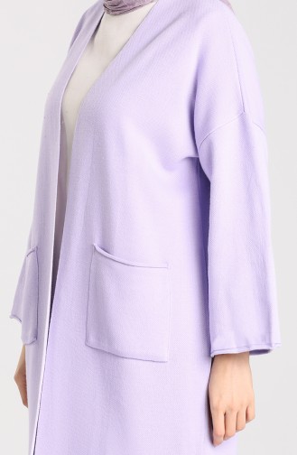 Knitwear Sweater with Pockets 4100-10 Lilac 4100-10
