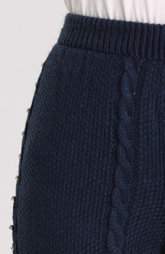 Knitwear Pants 8017-03 Navy Blue 8017-03