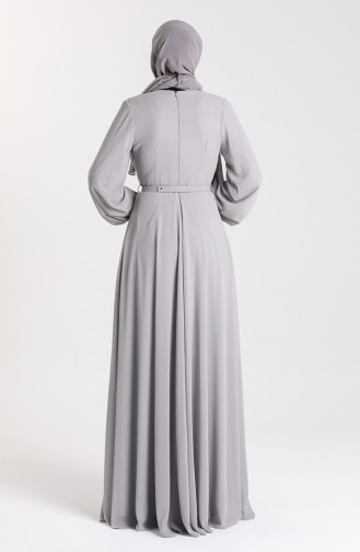 Habillé Hijab Gris 5422-03
