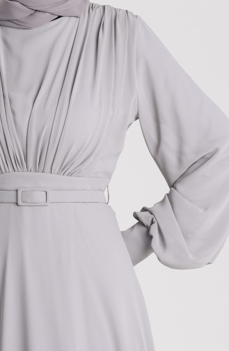 Habillé Hijab Gris 5422-03