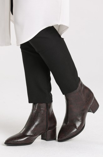 Claret Red Boots-booties 07-02