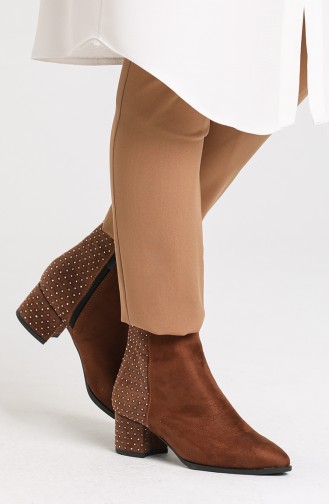 Tan Boots-booties 20-01