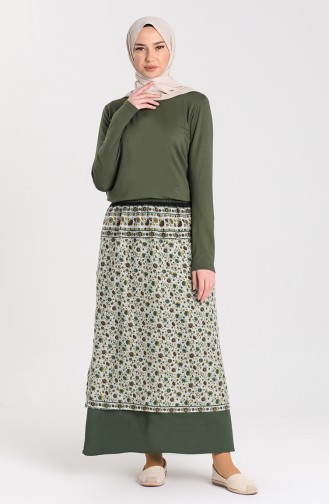 Khaki Rok 2323-02