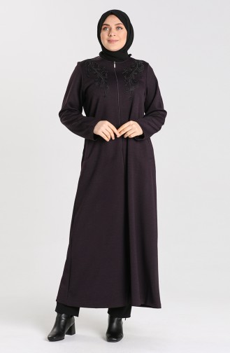 Purple Abaya 1058-01