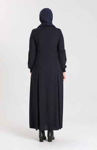 Navy Blue Abaya 2001-03