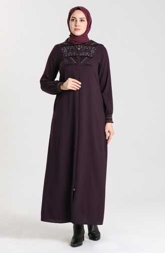 Purple Abaya 2012-01