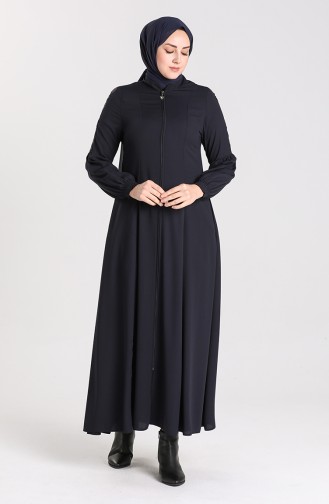 Navy Blue Abaya 2020-02