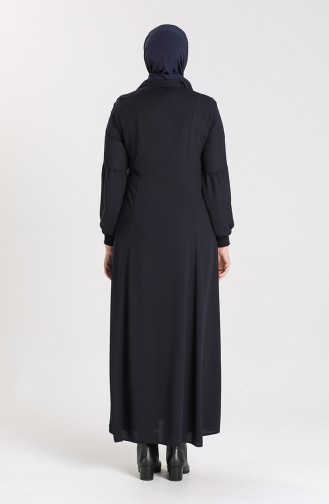 Navy Blue Abaya 2020-02