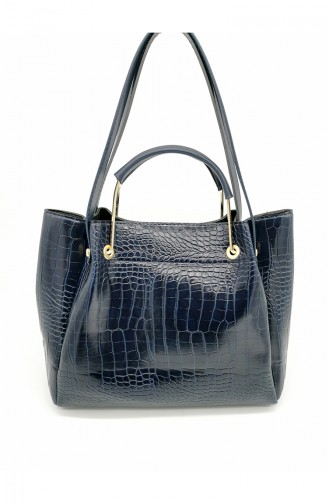 Navy Blue Shoulder Bags 3350-45