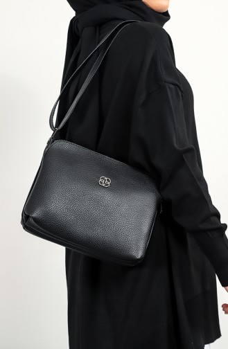 Black Shoulder Bags 3541-55