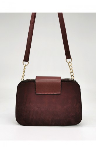 Claret red Shoulder Bag 3543-17