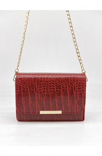 Weinrot Schultertasche 4113-17