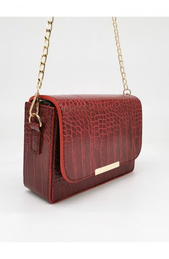 Weinrot Schultertasche 4113-17