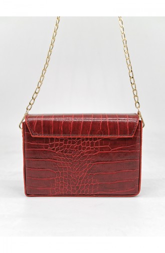 Weinrot Schultertasche 4113-17