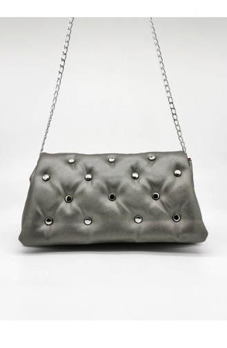 Gray Shoulder Bags 4114-24