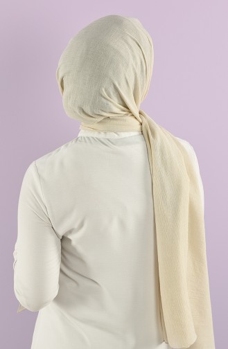 Light Beige Sjaal 90762-20