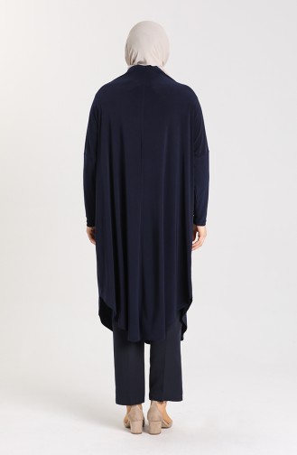 Navy Blue Tuniek 7024-02