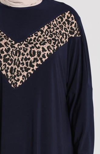 Navy Blue Tuniek 7024-02