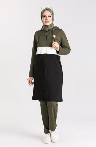 Khaki Jogginganzüge 1085