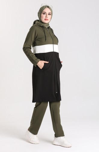 Khaki Jogginganzüge 1085