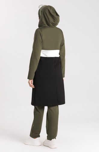 Khaki Jogginganzüge 1085
