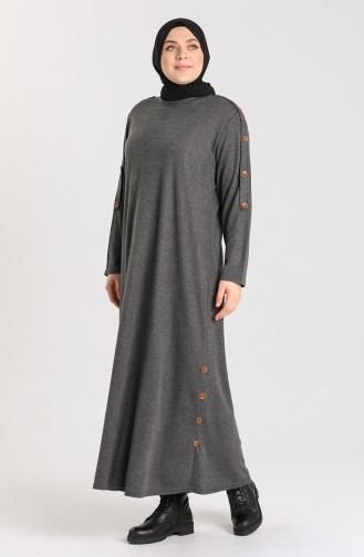 Robe Hijab Antracite 4881-03