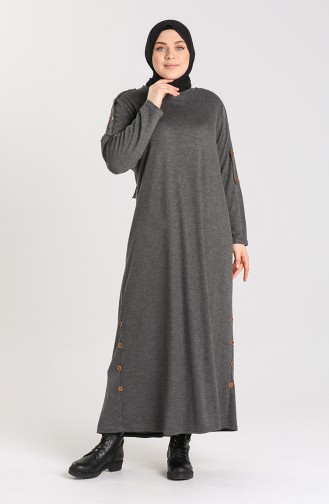 Robe Hijab Antracite 4881-03