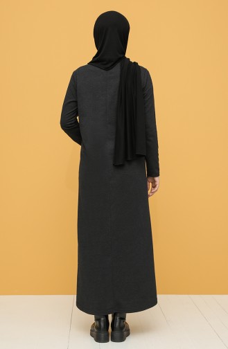 Robe Hijab Antracite 6000-02