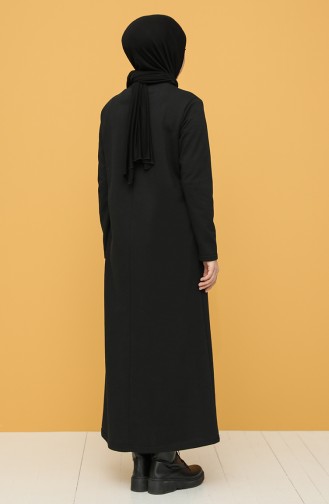 Robe Hijab Noir 6000-05