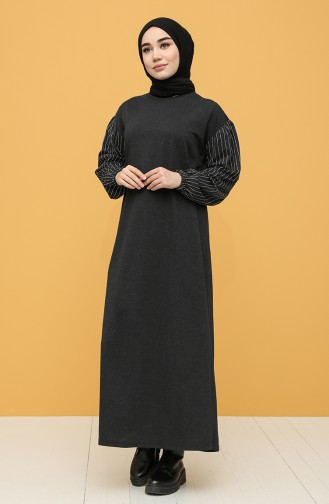 Robe Hijab Antracite 6002-02