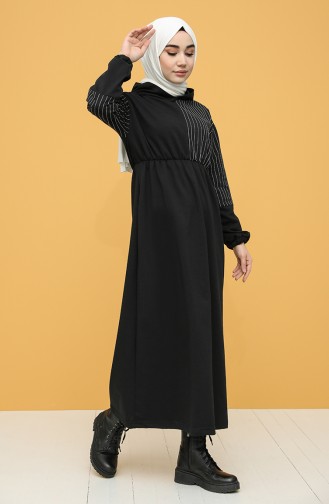 فستان أسود 6004-05