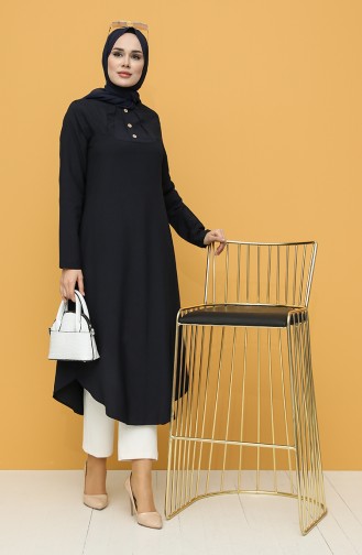 Navy Blue Tuniek 12007-03