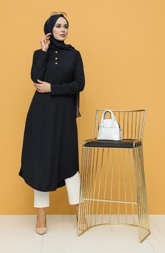 Navy Blue Tuniek 12007-03