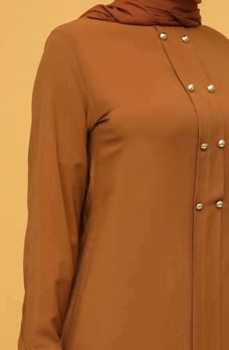 Buttoned Tunic 12150-03 Tobacco 12150-03