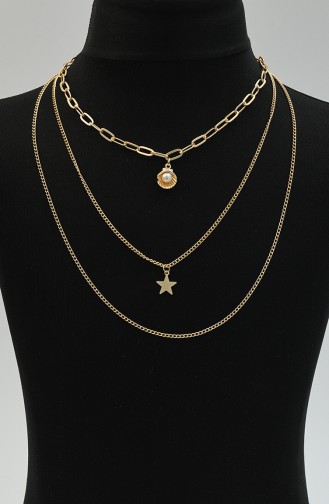 Golden Necklace 0023-03