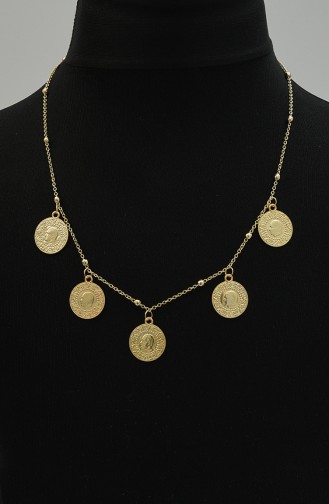 Gold Colour Necklace 0026-03