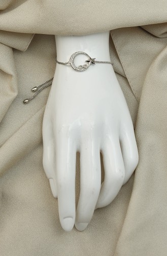 Silver Gray Bracelet 0034-01